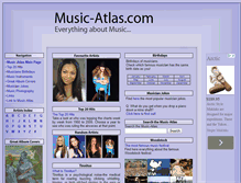 Tablet Screenshot of music-atlas.com